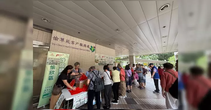 慶祝回歸29周年 愉欣關愛隊派發愛心粽與街坊同賀端午