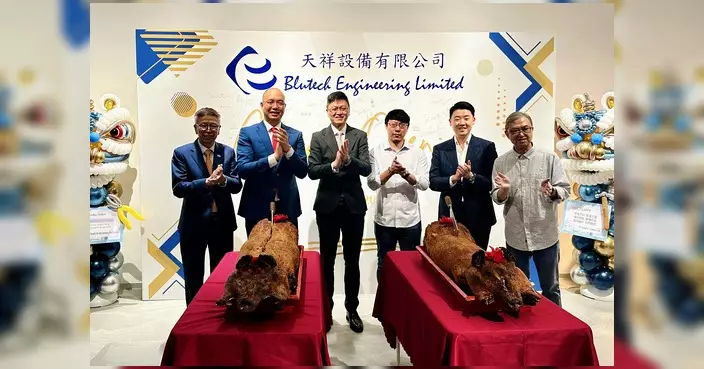 汽車業交流 林銘鋒獲邀出席天祥設備喬遷誌慶