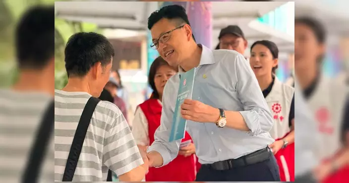 吳秋北聯同工聯會團隊柴灣宣傳首個五年規劃諮詢