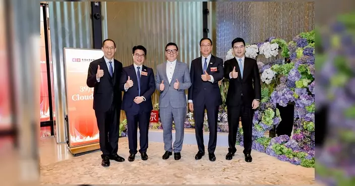 譚鎮國出席香港北京社團總會第二屆理事會就職典禮