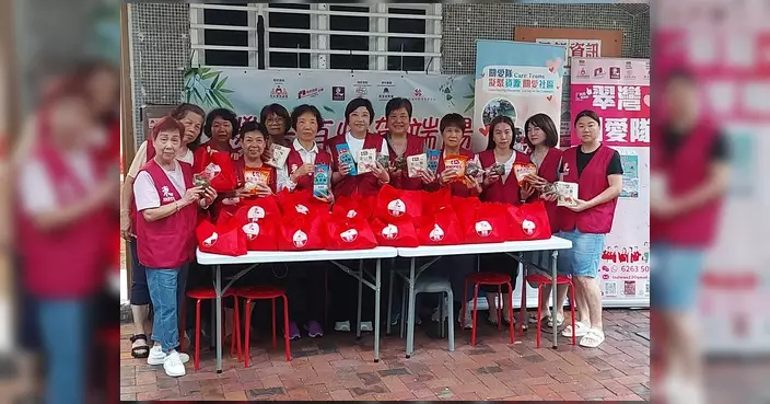 翠灣關愛隊風雨無阻辦端午派糉活動 傳遞社區關懷