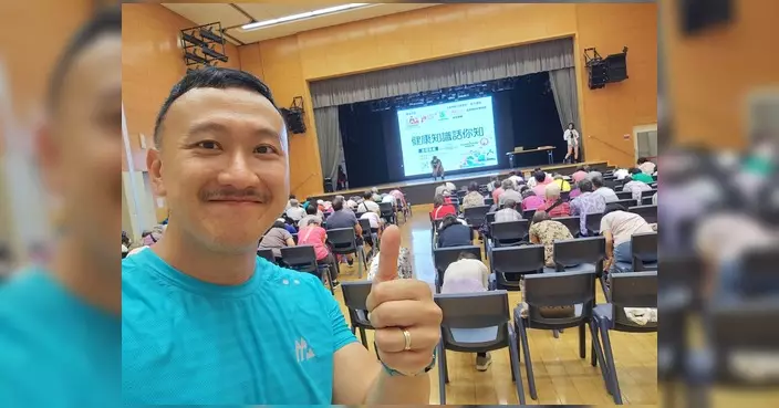 黃馳聯同德朗關愛隊推廣健體活動 鼓勵長者強化核心減痛症