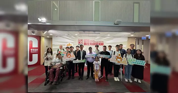 西貢區各青年委員會及優秀青年代表 參觀廉政公署展覽廳