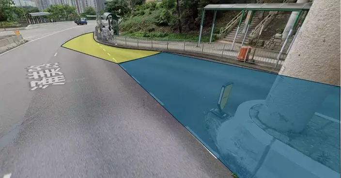 涌美路及青康路臨時交通安排6月22日起修改