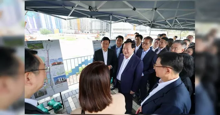 夏寶龍來港考察調研 聚焦對接國家十五五規劃