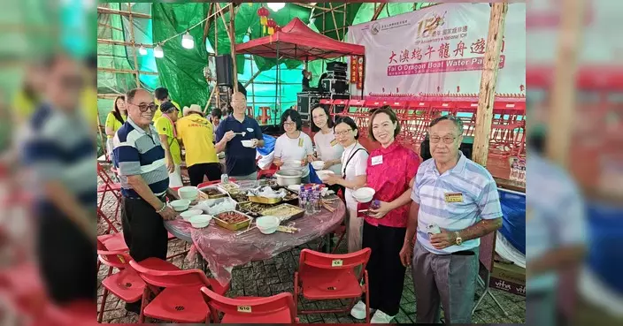 陳家珮端午走訪大澳香港仔 感受龍舟競渡傳統節慶氣氛