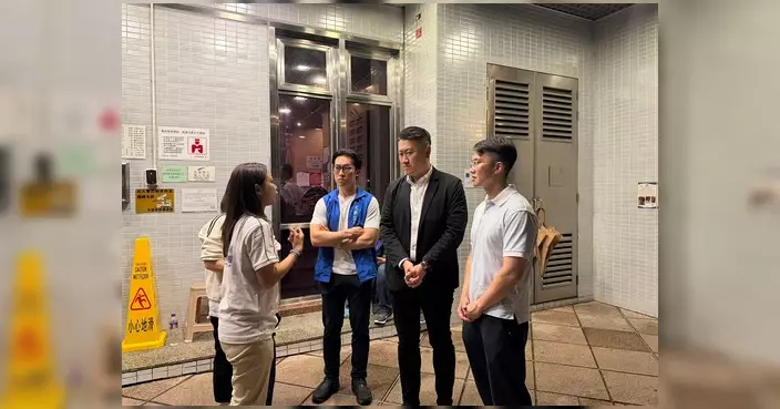 天水圍天盛苑盛泉閣停電 經搶修後凌晨恢復供電