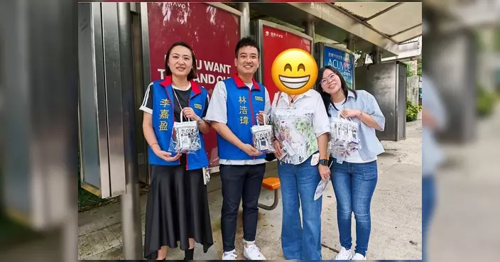 父親節落區派心意 林穎儀李嘉盈林浩瑋向爸爸送祝福