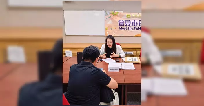 王倩雯第四場會見市民計劃順利舉行 即時轉介環境衛生及消防個案
