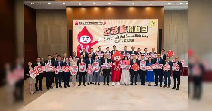 林偉全立法會捐血日挽袖響應 呼籲養成恆常捐血習慣