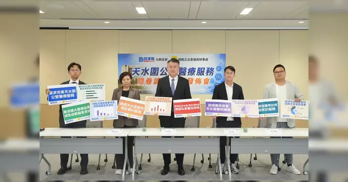 姚銘公布天水圍醫療調查 逾六成居民跨區跨境求醫