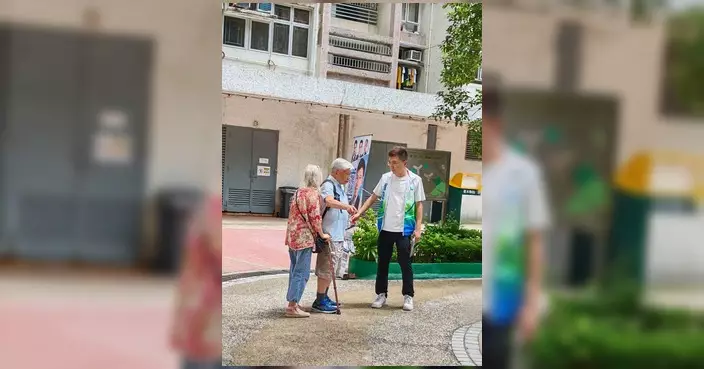 羅曉楓寶雅苑設街站 聆聽街坊民生訴求