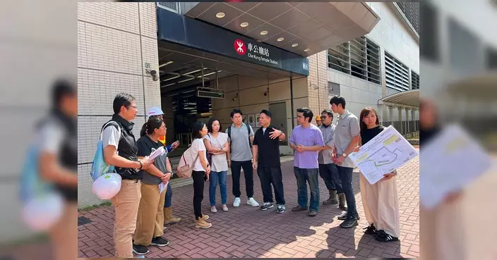 T4主幹路工程第二階段改道實施 區議員實地視察提優化建議