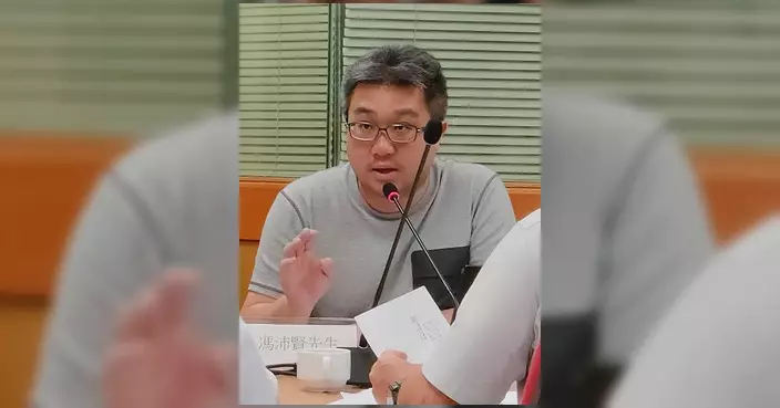馮沛賢出席屯門區議會會議 提五項建議改善屋邨衞生