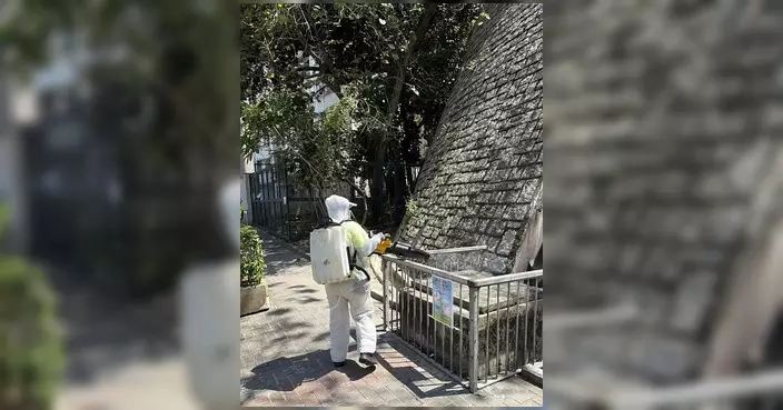 馬軼超議員安排康寧道功樂道一帶滅蚊 籲市民保持環境衛生