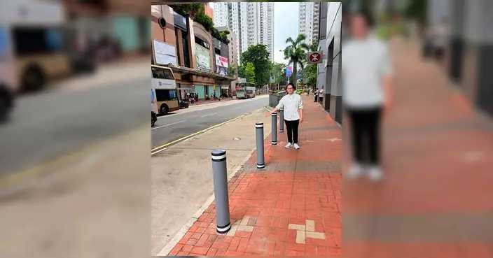 坑口站B出口外泊車處正式啟用 僅容兩至三部車