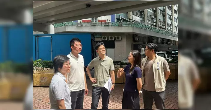林博落區視察路牌設施 推動區內指示系統升級