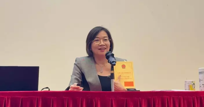 梁美芬再任法治教育領袖培訓講者 分享國家法律制度