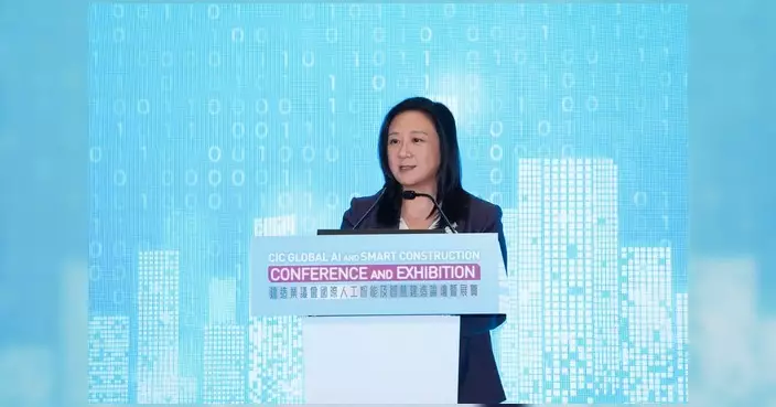 葛珮帆出席建造業議會論壇 倡低空經濟助智慧建造升級