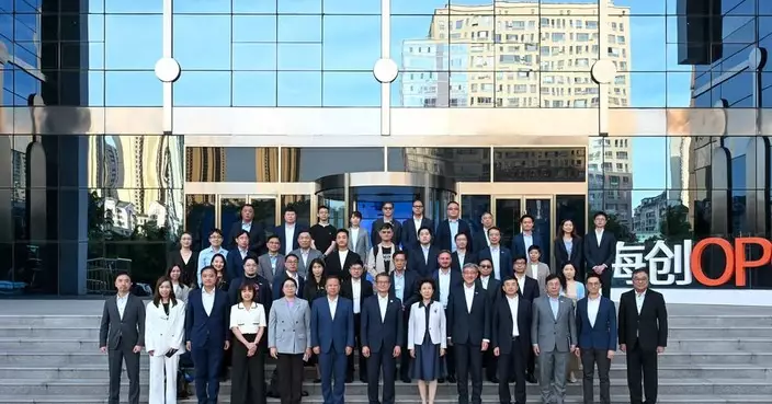 陳茂波訪大連西安 指香港可成內地企業走向國際關鍵紐帶
