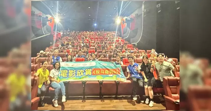 陳善明辦親子電影欣賞 與百人同看《反斗奇兵五》