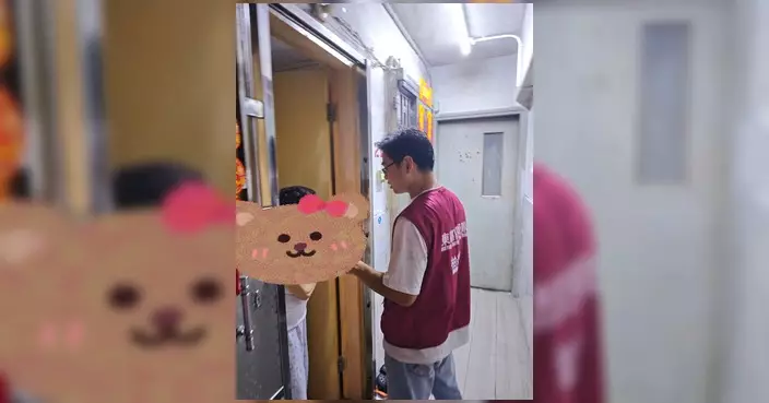 海景樓緊急停電 李清霞聯同法團及關愛隊即時跟進
