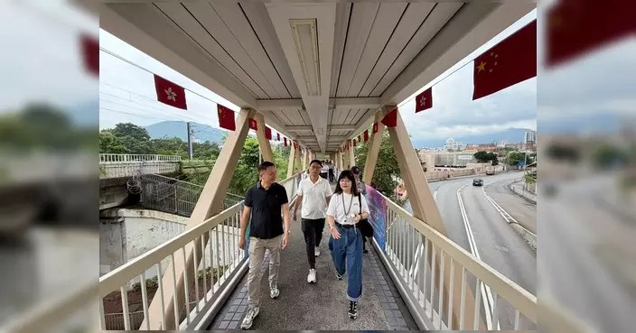 界限街與基堤道天橋工程延期至12月 將加設升降機