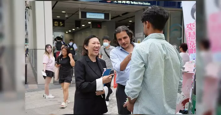 林琳土瓜灣設五年規劃街站 收集舊樓維修及舊區更新意見