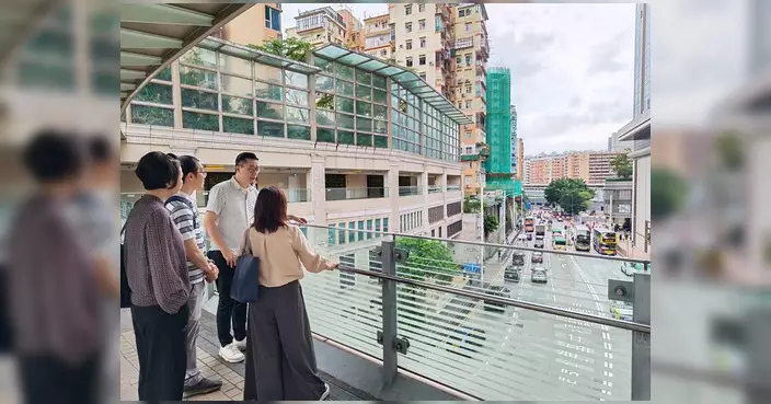 裕民坊同仁街永久封閉首個上班日 張培剛視察交通秩序良好