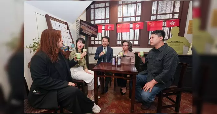 回歸日訪雷生春撐消費 楊何蓓茵：公務員團隊續支持「以結果為目標」施政理念