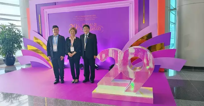 彭熠銘一日出席五場活動 與社區共慶回歸29周年