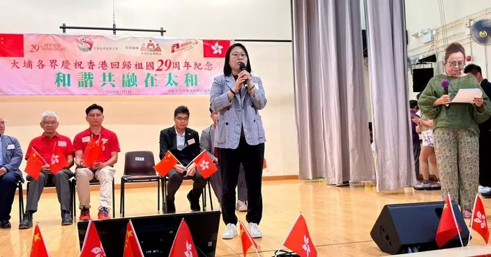 陳建君出席太和慶回歸活動 感受社區共融氣氛