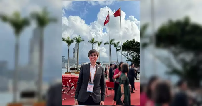 李貞儀出席回歸29周年升旗禮 祝願國家繁榮富強