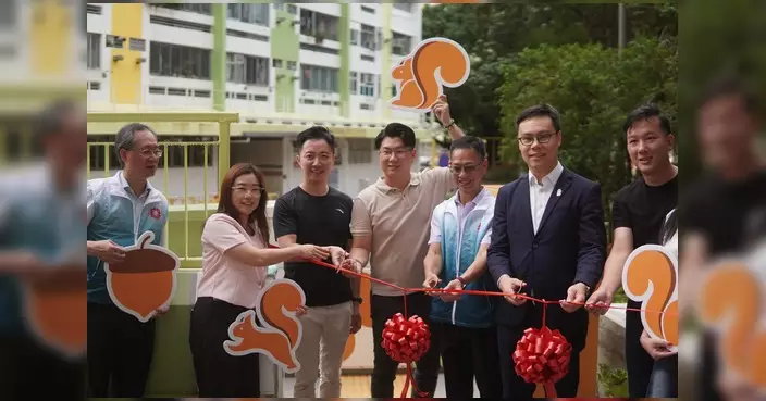 新翠邨八爪魚天橋旁行人通道啟用 李梓敬：街坊出入更方便安全