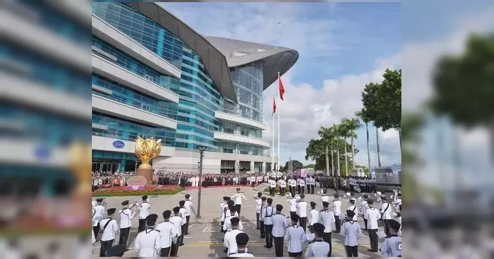 莊家彬出席回歸29周年升旗禮 稱續在立會務實履職