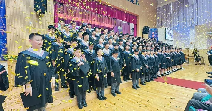 江旻蕙出席小學畢業禮 分享奧運經歷勉勵學生追夢