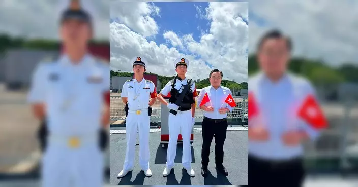 Patrick Lau登艦參觀南寧艦衡陽艦 感受國家國防實力