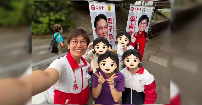 七一回歸假期結束 李貞儀隨即展開接見街坊工作