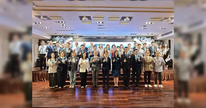 吳啟泰龔美姿出席民建聯沙田支部就職禮 慶祝回歸29周年
