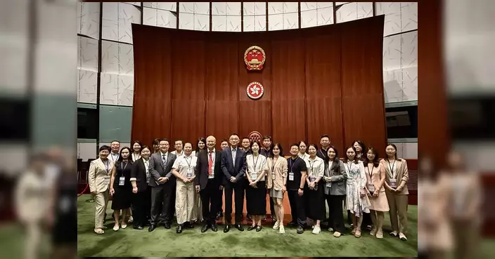 蘇紹聰接待南京法律界代表團 介紹立法會運作及蘇港合作