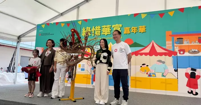 陳學鋒出席華富邨嘉年華 與街坊同樂推廣綠色生活