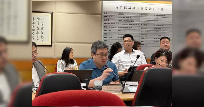 馮沛賢出席屯門區議會第16次會議 提出四項重點建議