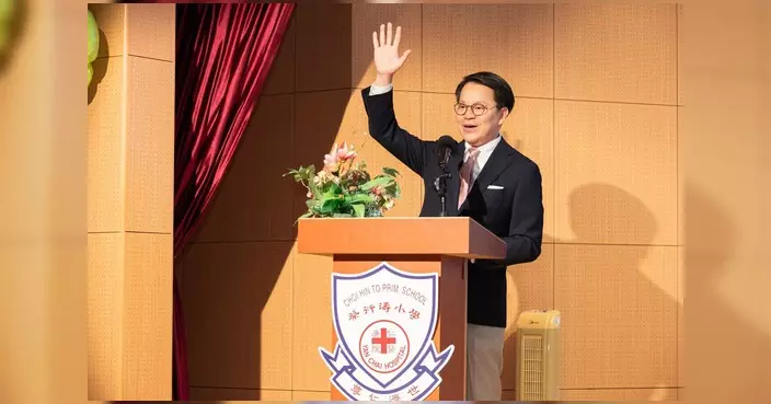 陳克勤出席仁濟蔡衍濤小學畢業禮 勉勵學生謹記校訓貢獻社會