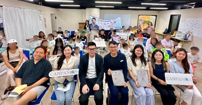 譚鎮國辦AI親子工作坊 天水圍25組家庭參與