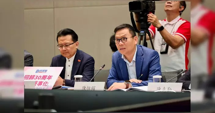 陳恒鑌聯同民建聯議員晤特首 提交施政報告期望及五年規劃建議