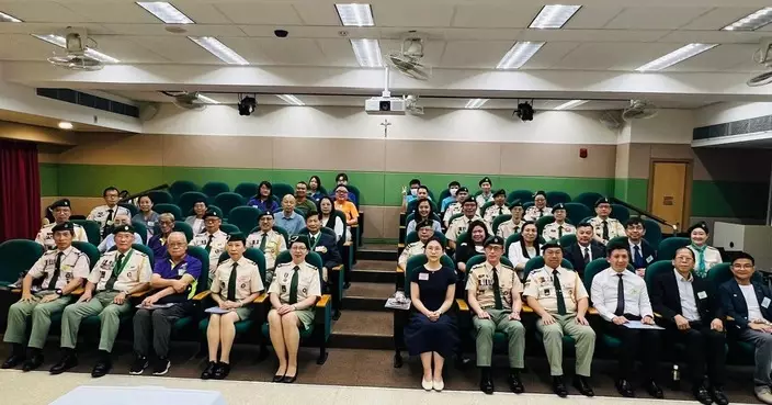 歐陽均諾續任九龍灣區童軍顧問 獲頒優良服務獎章