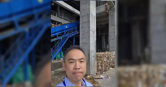 黃頴灝參觀洲至紙業 見證本地廢紙處理新里程