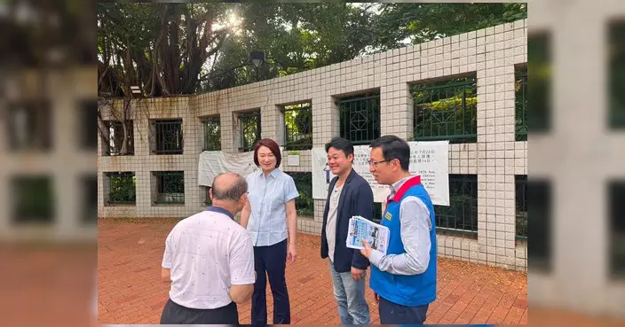 李慧琼落區海心公園 關注開放時間調整影響