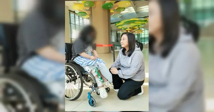 葛珮帆探訪罕見病女童Aria 促加快引入創新藥物納入安全網