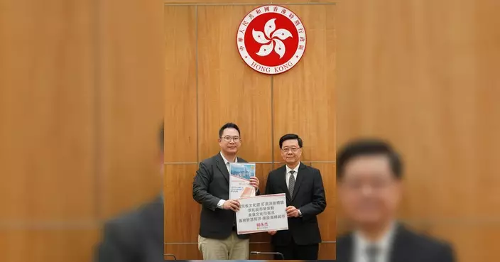 楊永杰梁文廣向特首提交聯合建議書 涵蓋54項具體建議